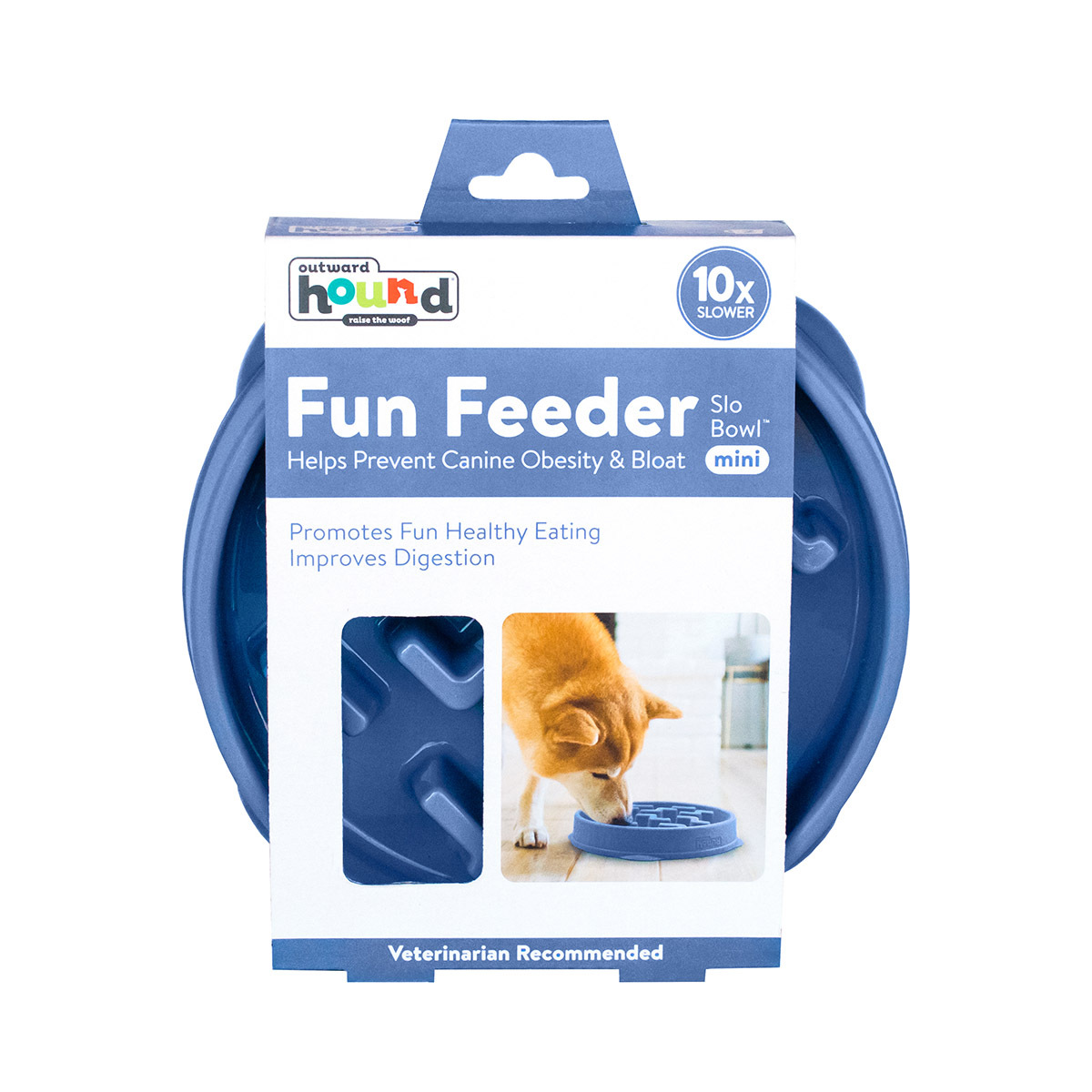 Outward Hound Fun Feeder Notch Slow Feeder - Image 2