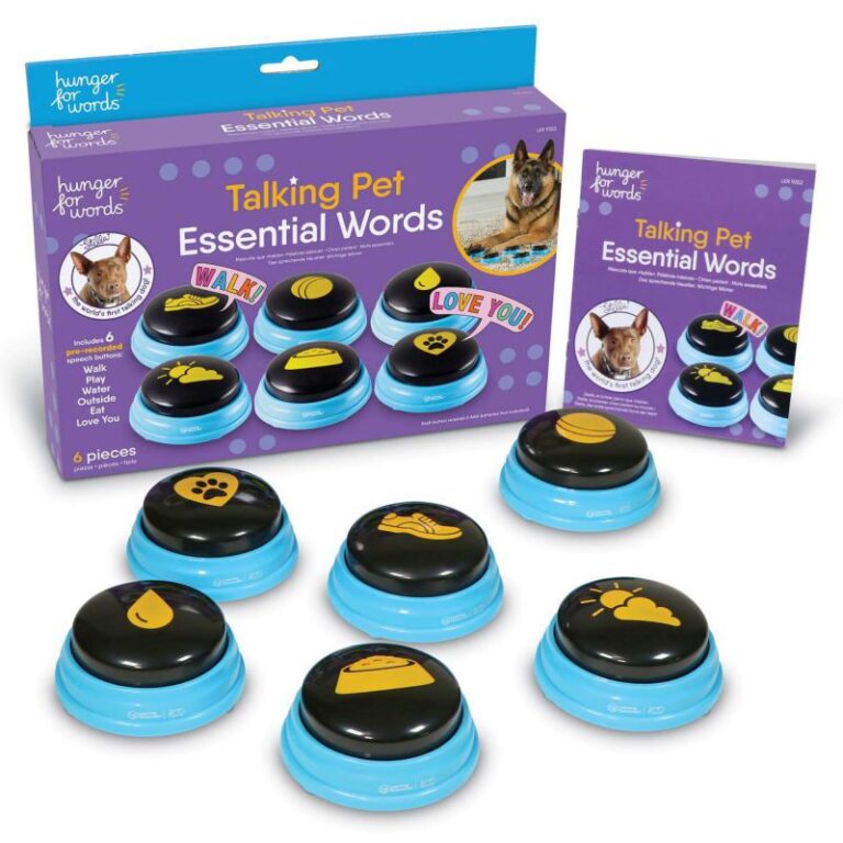 Hunger For Words Talking Pet Button Essential Words Set