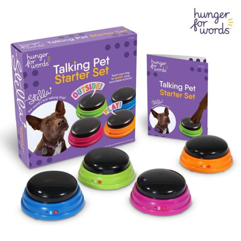 Hunger For Words Talking Pet Button Starter Set