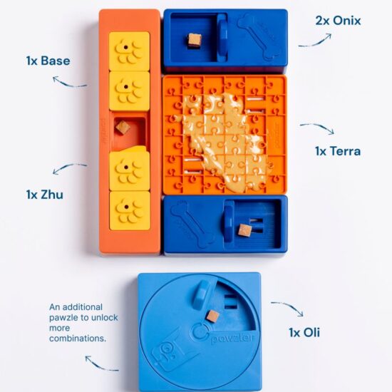 Pawzler Beginner Set different puzzles included