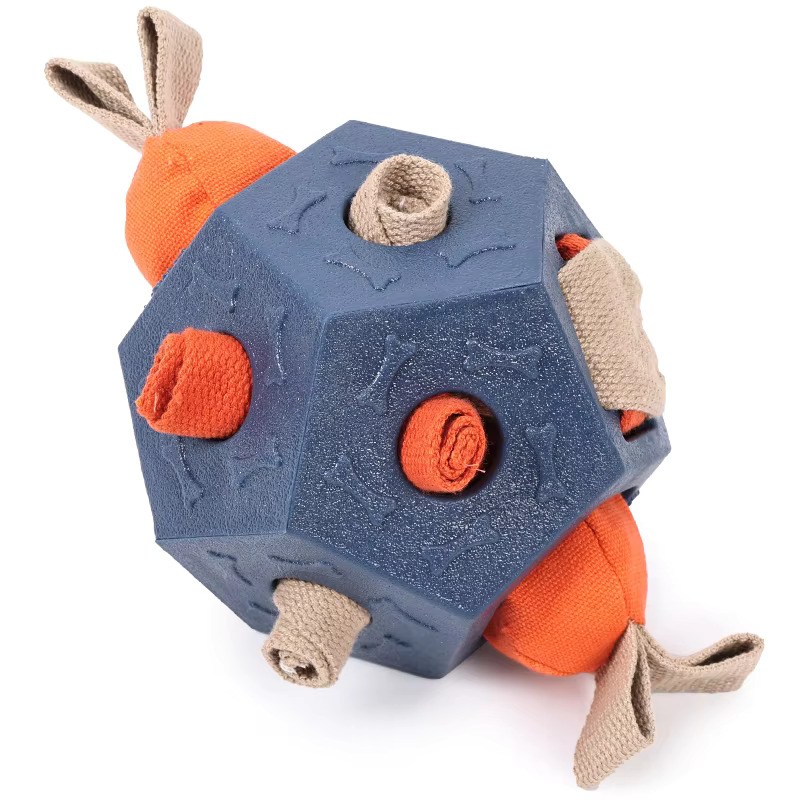 DogLemi Snuffle & Squeak Ball - Interactive Snuffle Toy
